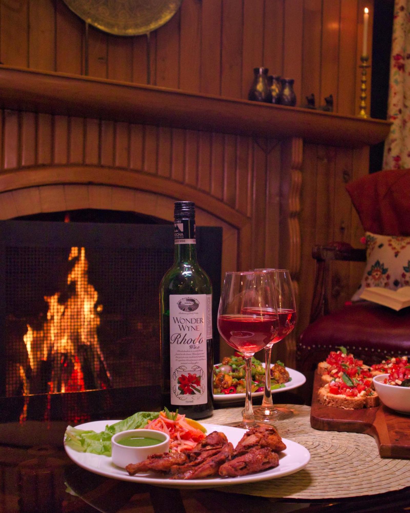 The Wooden Chalet, *